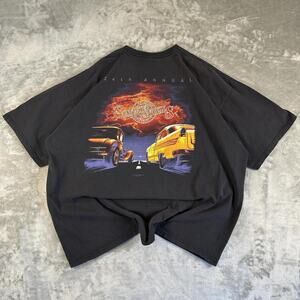 Vintage Sunflower Nationals Car Show Keenesburg Colorado Graphic Tee Mens 3XL